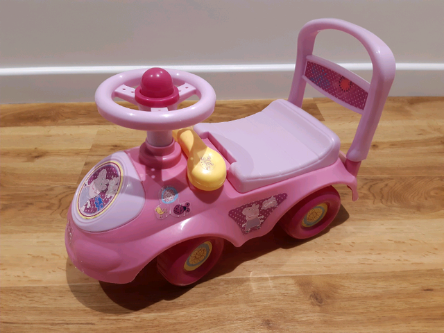 peppa pig toddler car